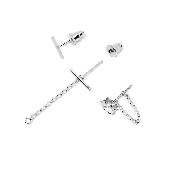 Earring Chains Sterling Silver - Picture 7 of 7